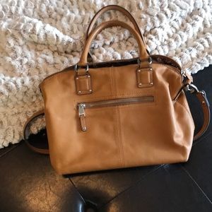 Tignanello Camel Satchel